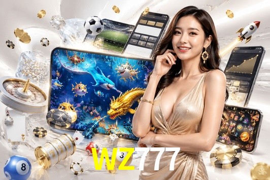 Página principal de WZ777 Casino con juegos en vivo y tragamonedas para México
